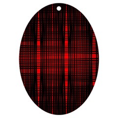 Black And Red Backgrounds Uv Print Acrylic Ornament Oval by Hannah976