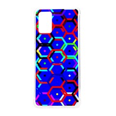 Blue Bee Hive Pattern Samsung Galaxy S20plus 6 7 Inch Tpu Uv Case by Hannah976