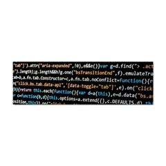 Close Up Code Coding Computer Sticker (bumper)