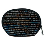 Close Up Code Coding Computer Accessory Pouch (Medium) Back