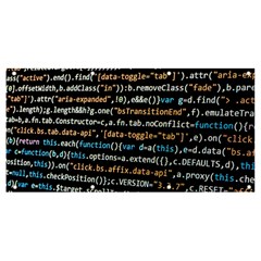 Close Up Code Coding Computer Banner And Sign 8  X 4  by Hannah976