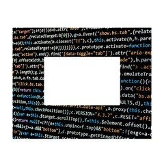 Close Up Code Coding Computer White Tabletop Photo Frame 4 x6  by Hannah976