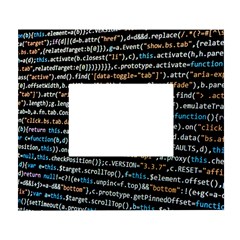 Close Up Code Coding Computer White Wall Photo Frame 5  X 7  by Hannah976