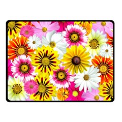 Flowers Blossom Bloom Nature Plant Fleece Blanket (small) by Hannah976