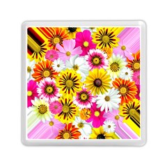 Flowers Blossom Bloom Nature Plant Memory Card Reader (square) by Hannah976