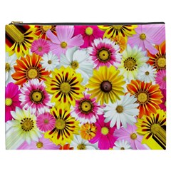 Flowers Blossom Bloom Nature Plant Cosmetic Bag (xxxl) by Hannah976