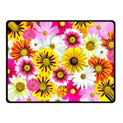 Flowers Blossom Bloom Nature Plant Two Sides Fleece Blanket (small) by Hannah976