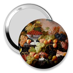 Abundance Of Fruit Severin Roesen 3  Handbag Mirrors by Hannah976