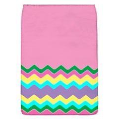 Easter Chevron Pattern Stripes Removable Flap Cover (l) by Hannah976