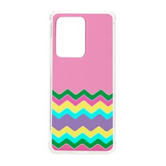 Easter Chevron Pattern Stripes Samsung Galaxy S20 Ultra 6 9 Inch Tpu Uv Case by Hannah976