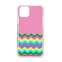 Easter Chevron Pattern Stripes Iphone 11 Pro 5 8 Inch Tpu Uv Print Case by Hannah976