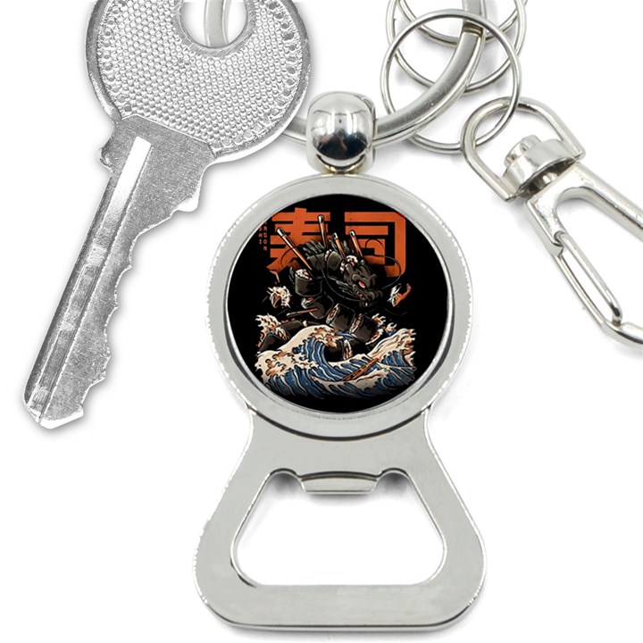 Sushi Dragon Japanese Bottle Opener Key Chain