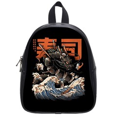 Sushi Dragon Japanese School Bag (small) by Bedest