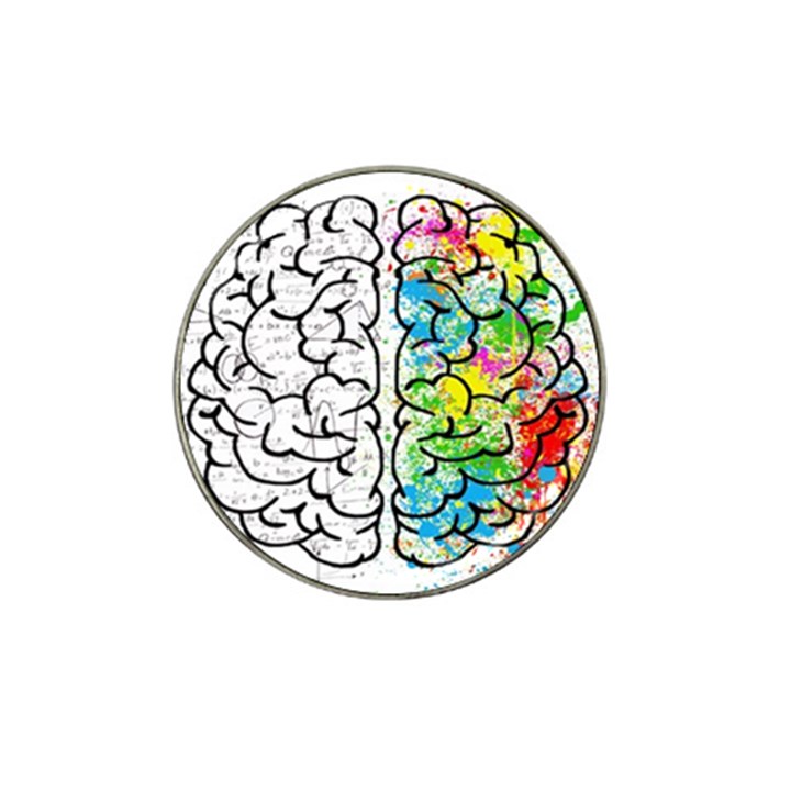 Brain Mind Psychology Idea Drawing Hat Clip Ball Marker