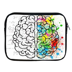 Brain Mind Psychology Idea Drawing Apple Ipad 2/3/4 Zipper Cases by Ndabl3x