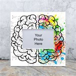 Brain Mind Psychology Idea Drawing White Box Photo Frame 4  x 6  Front