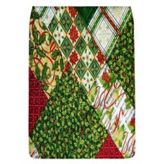 Christmas Quilt Background Removable Flap Cover (l) by Ndabl3x