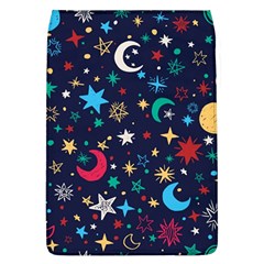 Colorful Background Moons Stars Removable Flap Cover (l) by Ndabl3x