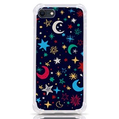 Colorful Background Moons Stars Iphone Se by Ndabl3x