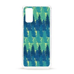 Christmas Trees Pattern Digital Paper Seamless Samsung Galaxy S20 6 2 Inch Tpu Uv Case by Ndabl3x