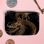 Fantasy Dragon Pentagram Mini Coin Purse Front