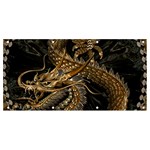 Fantasy Dragon Pentagram Banner and Sign 8  x 4  Front