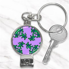 Grateful Dead Bears Nail Clippers Key Chain by Cendanart