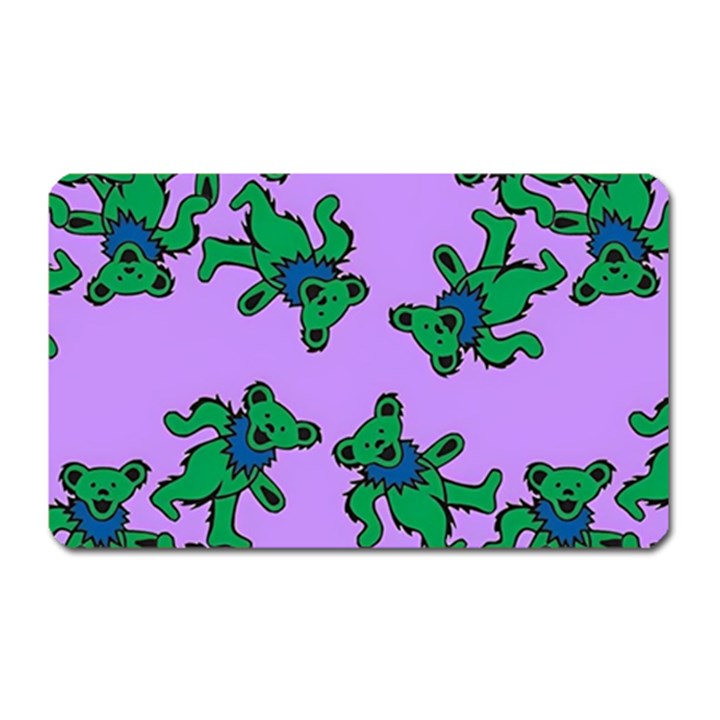 Grateful Dead Bears Magnet (Rectangular)