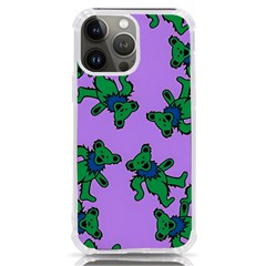 Grateful Dead Bears Iphone 13 Pro Max Tpu Uv Print Case by Cendanart