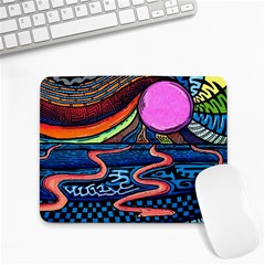 Grateful Dead Wallpaper Small Mousepad by Cendanart