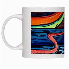 Grateful Dead Wallpaper White Mug by Cendanart