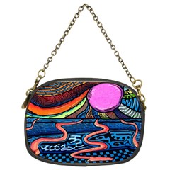 Grateful Dead Wallpaper Chain Purse (two Sides) by Cendanart