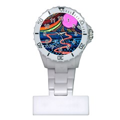 Grateful Dead Wallpaper Plastic Nurses Watch by Cendanart