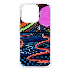 Grateful Dead Wallpaper Iphone 14 Pro Tpu Uv Print Case by Cendanart