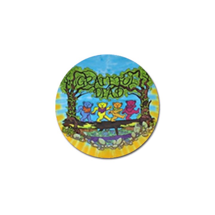 Dancing Bears Grateful Dead Golf Ball Marker