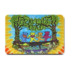 Dancing Bears Grateful Dead Small Doormat by Cendanart