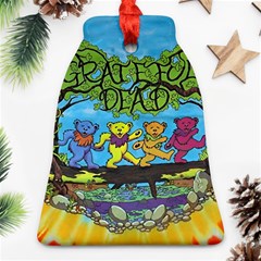 Dancing Bears Grateful Dead Ornament (bell) by Cendanart