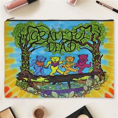 Dancing Bears Grateful Dead Cosmetic Bag (xxxl) by Cendanart