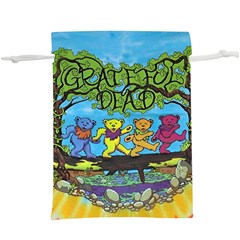 Dancing Bears Grateful Dead Lightweight Drawstring Pouch (xl) by Cendanart