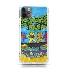 Dancing Bears Grateful Dead Iphone 11 Pro Max 6 5 Inch Tpu Uv Print Case by Cendanart