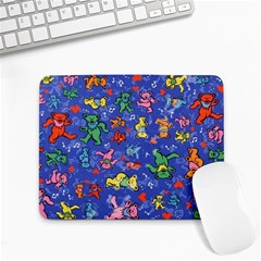 Grateful Dead Bears Pattern Small Mousepad by Cendanart