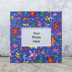 Grateful Dead Bears Pattern White Box Photo Frame 4  X 6  by Cendanart