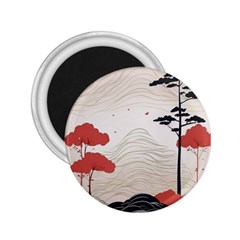 Japanese Nature Spring Garden 2 25  Magnets by Ndabl3x