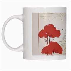 Japanese Nature Spring Garden White Mug by Ndabl3x