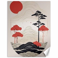 Japanese Nature Spring Garden Canvas 12  X 16  by Ndabl3x