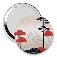 Japanese Nature Spring Garden 3  Handbag Mirrors by Ndabl3x