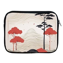 Japanese Nature Spring Garden Apple Ipad 2/3/4 Zipper Cases by Ndabl3x