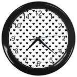 love  Wall Clock (Black) Front