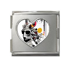 You Wanna Know The Real Me? Mega Link Heart Italian Charm (18mm) by essentialimage