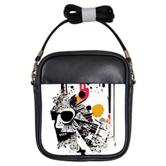 You Wanna Know The Real Me? Girls Sling Bag by essentialimage